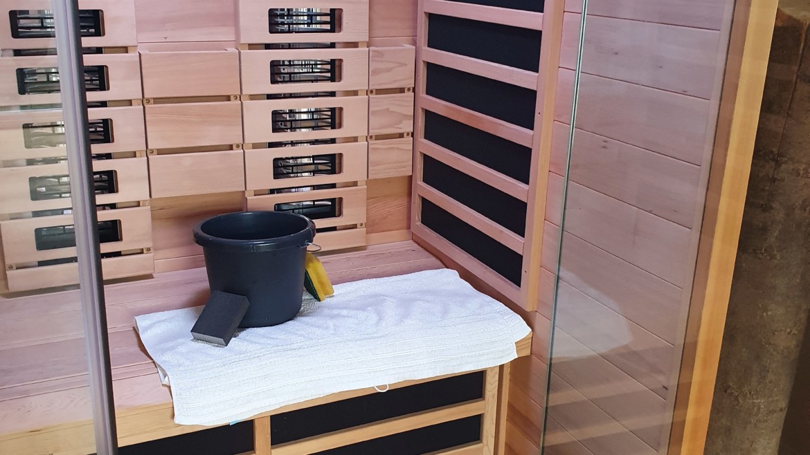 Sauna und Infrarotkabinen Reinigung