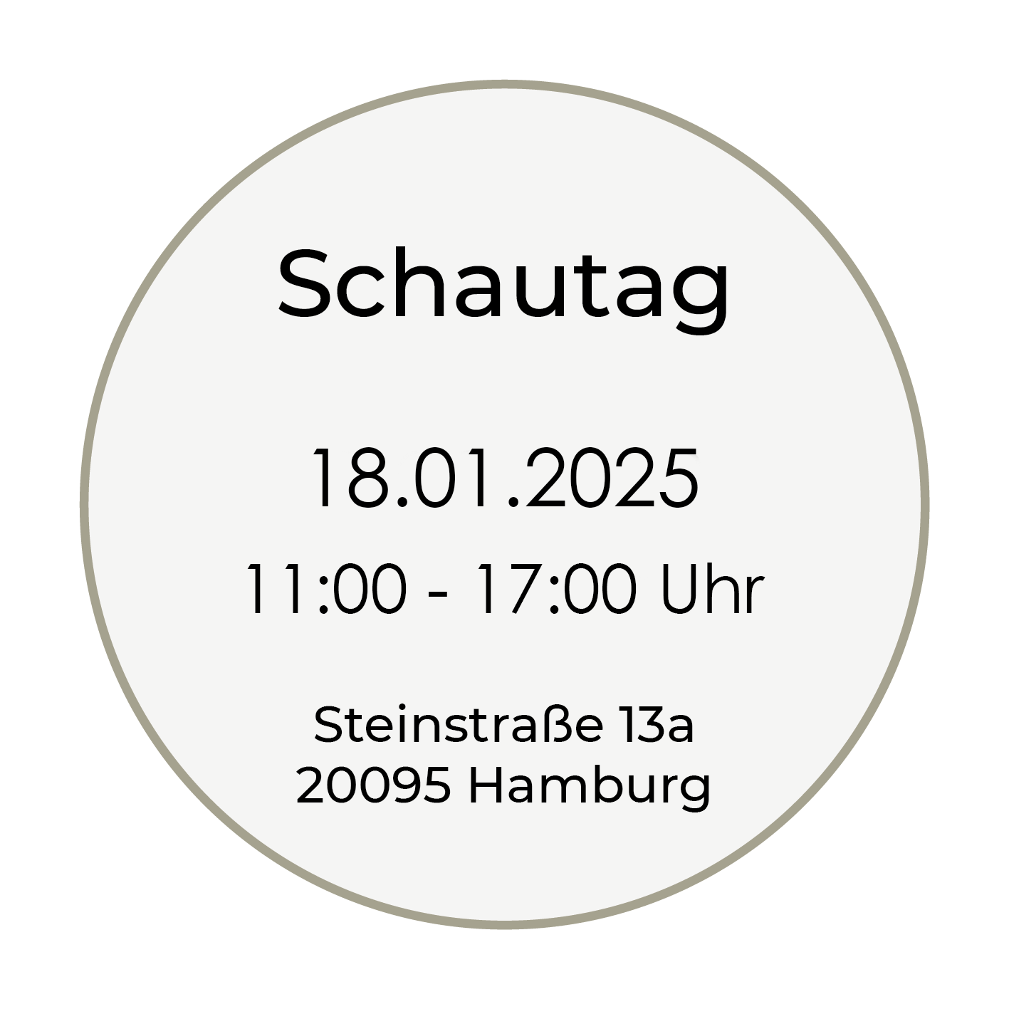 Schautag am 18.01.2025